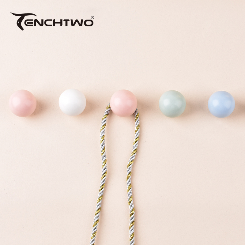 Furniture Hardware Tools - Okrągły haczyk ceramiczny Wieszak na ubrania