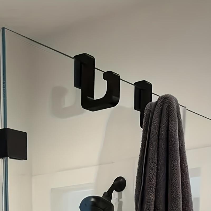 Door Stopper Heavy - 2 szt. Wytrzymałe haczyki prysznicowe 3D,