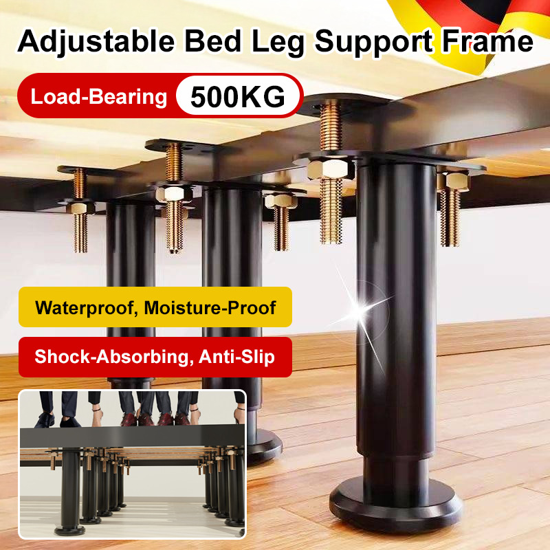 Furniture Hardware For Bed - Wytrzymałe wsporniki nóg łóżka, solidne metalowe