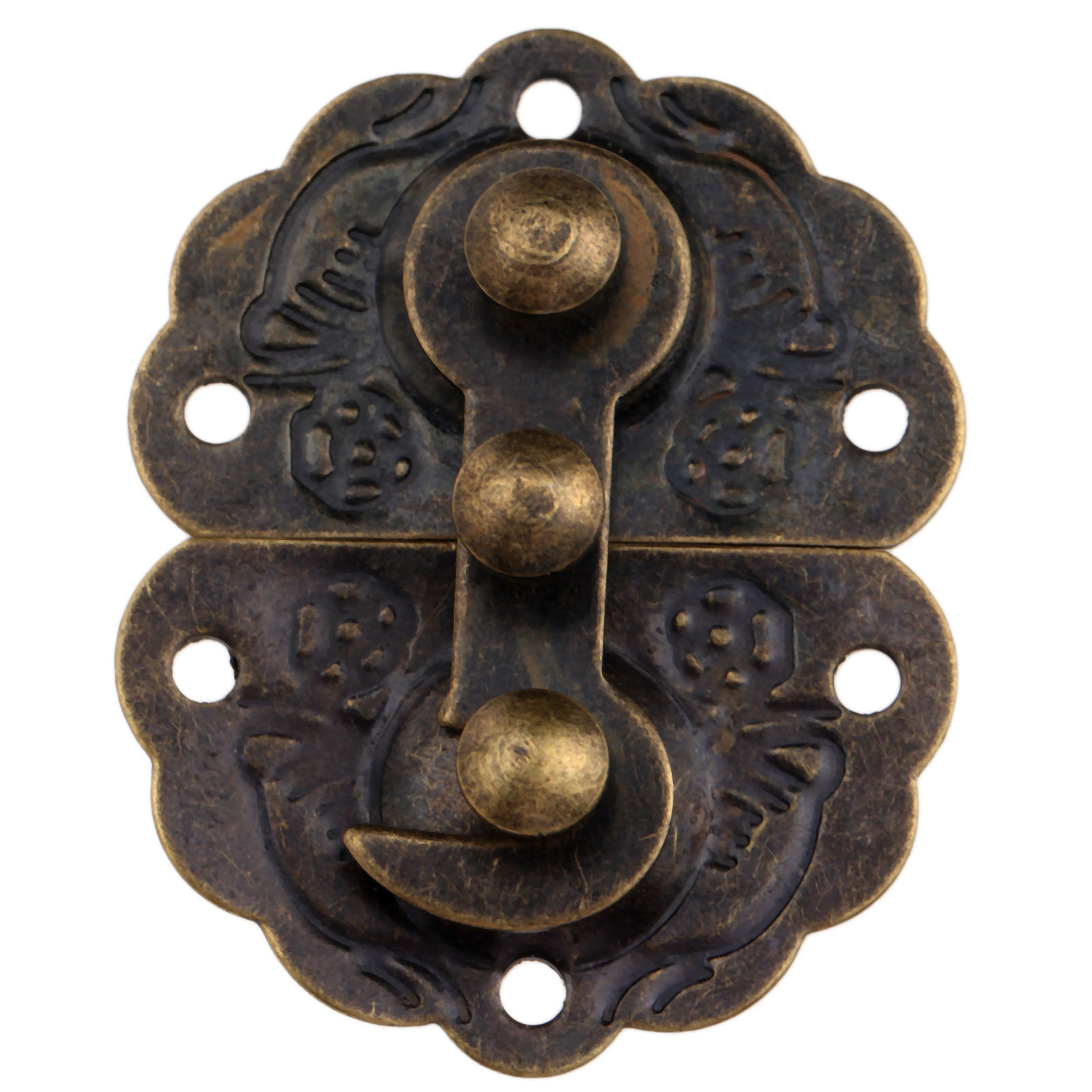 1 szt. Antyczny brązowy zatrza – Furniture Hardware Antique recenzja i cena
