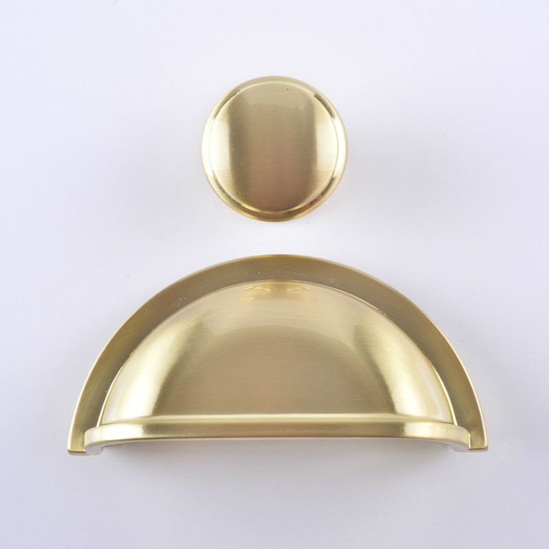 Szczotkowany mosiądz uchwyt me – Drawer Pull Gold recenzja i cena