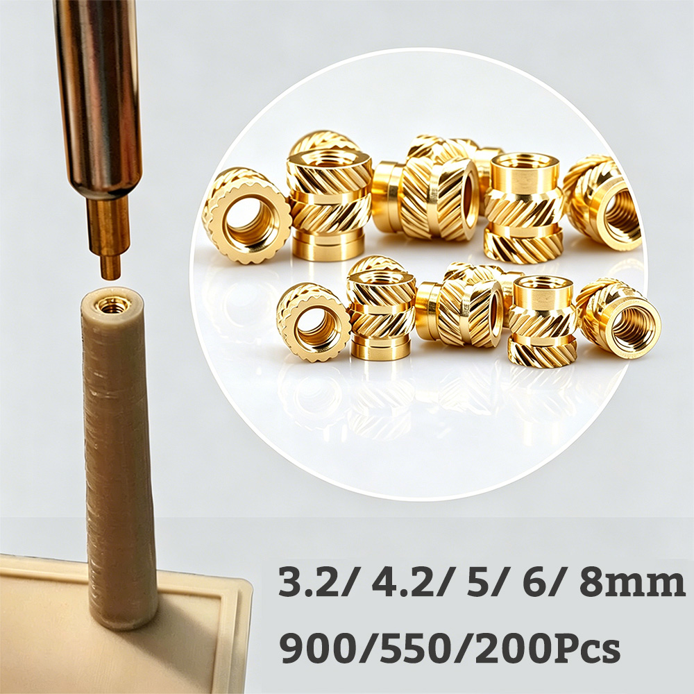 Nakrętki mosiężne radełkowane  – Furniture Hardware Threaded Inserts recenzja i cena