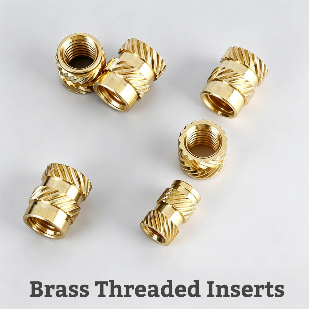 Nakrętki mosiężne radełkowane  – Furniture Hardware Threaded Inserts recenzja i cena