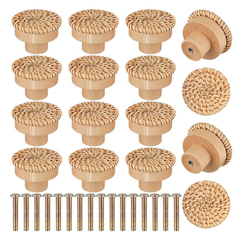 Uchwyty drewniane ABLQ z drewn – Furniture Hardware Paint recenzja i cena
