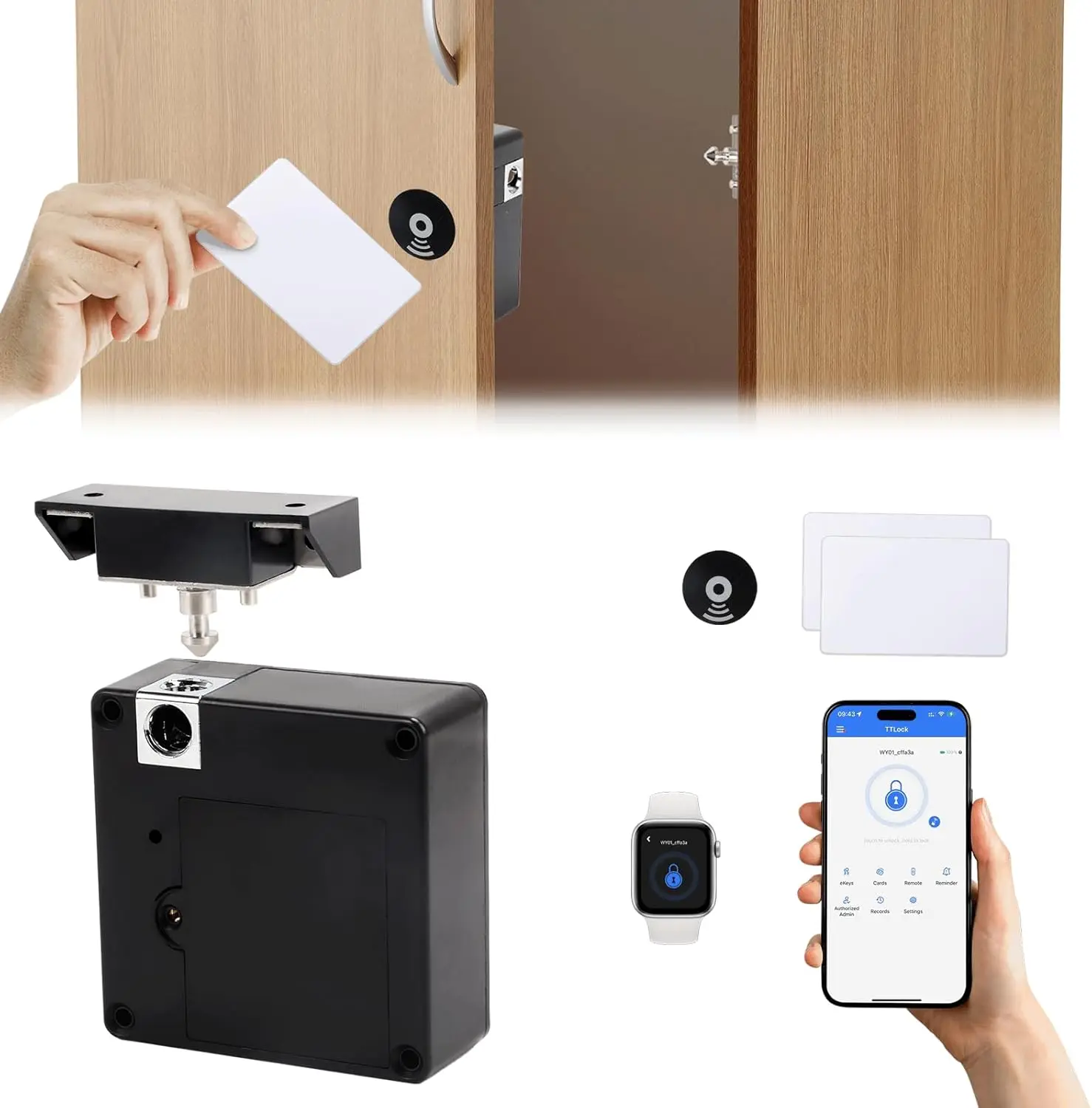 Inteligentny zamek elektronicz – Furniture Hardware Tools recenzja i cena