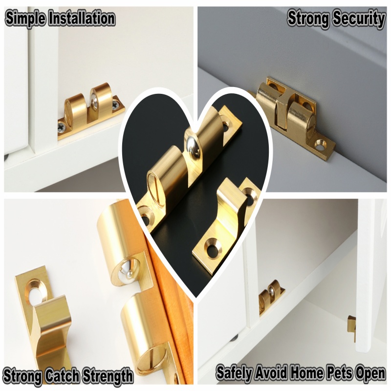 3/6 szt. Zatrzask kulkowy do d – Furniture Hardware Tools recenzja i cena