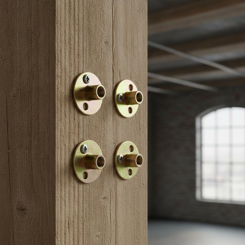 8/16 szt. Nakrętki T-kształtne – Furniture Hardware Threaded Inserts recenzja i cena