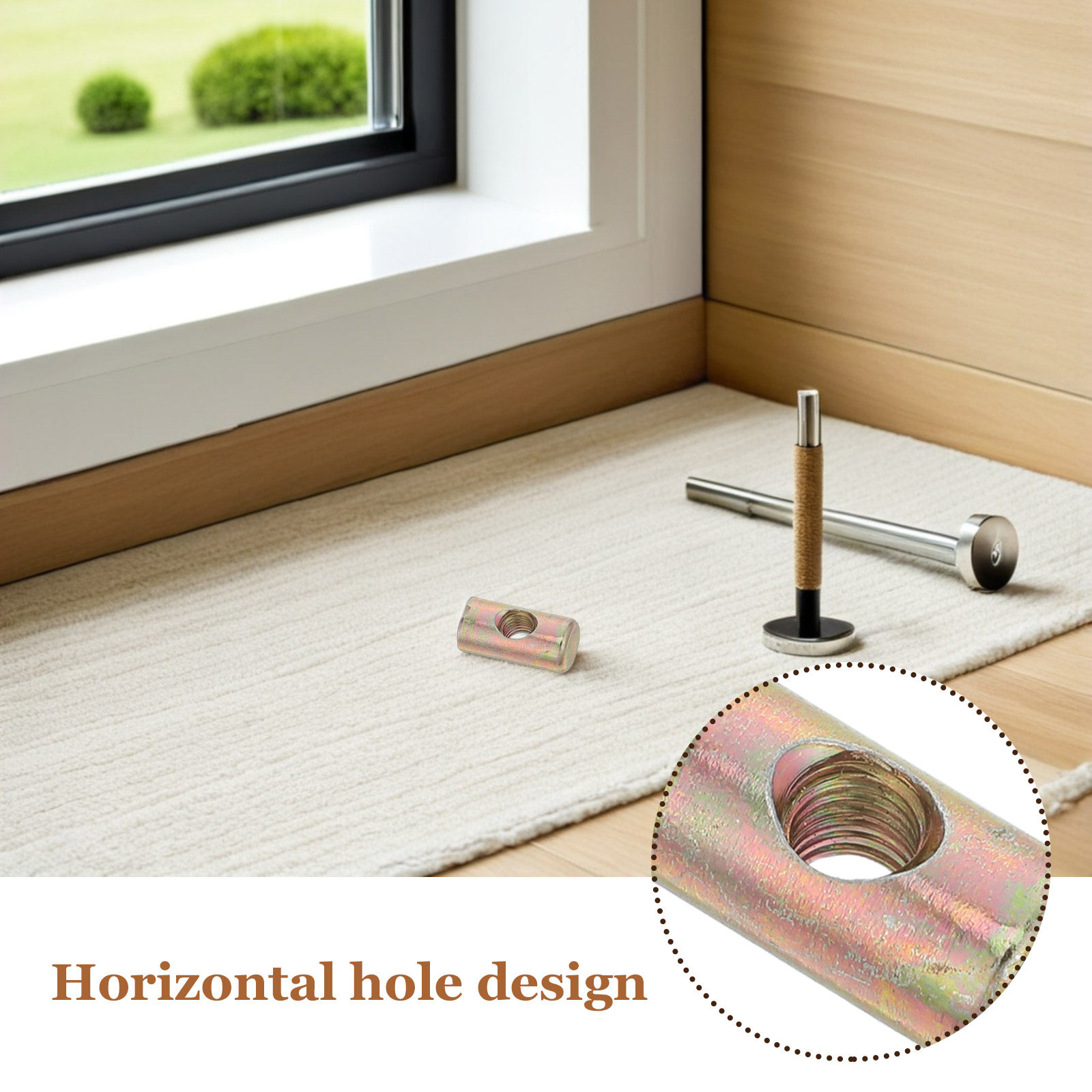 100 szt. nakrętek do montażu m – Furniture Hardware Threaded Inserts recenzja i cena