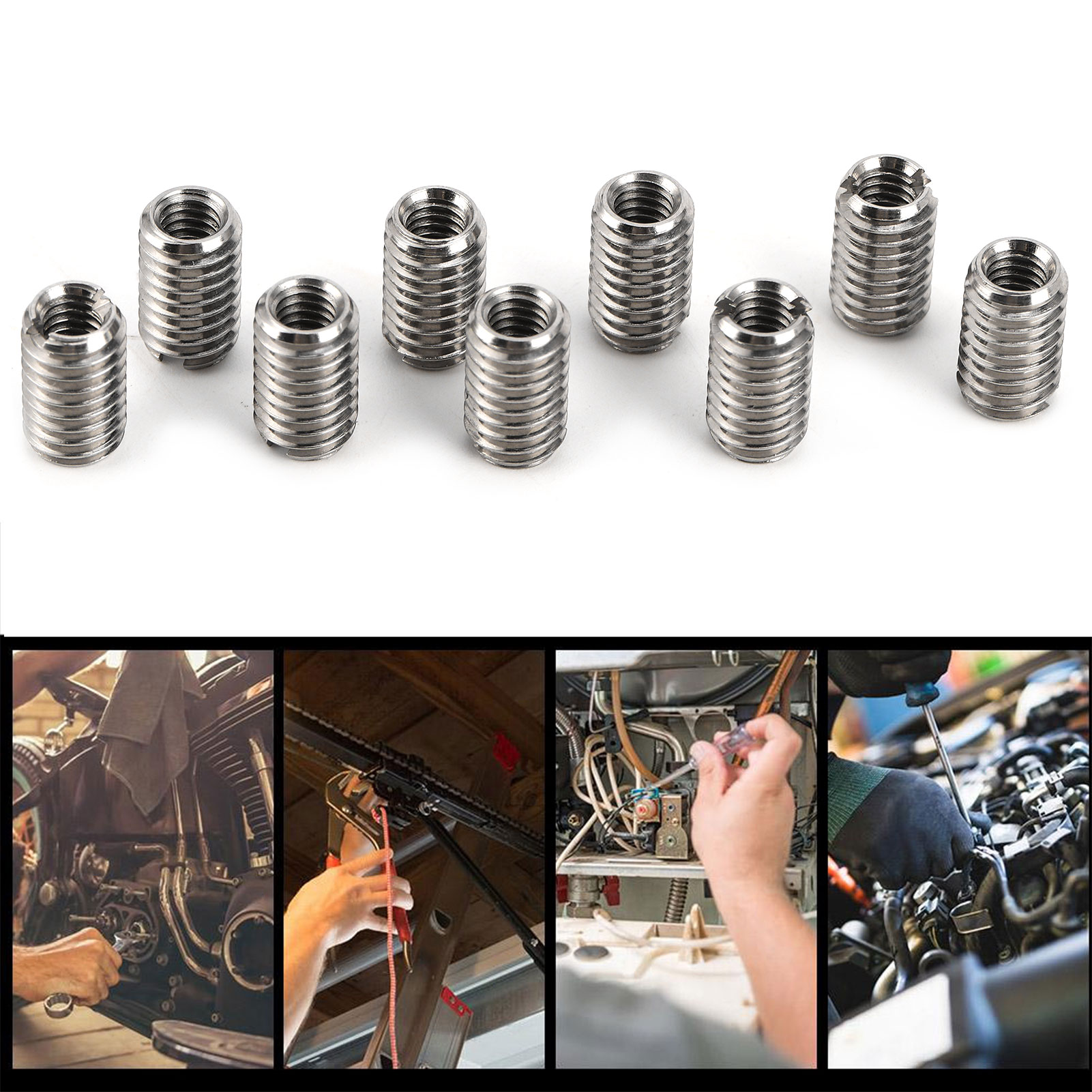 10 szt. Redukcji gwintowych M6 – Furniture Hardware Threaded Inserts recenzja i cena